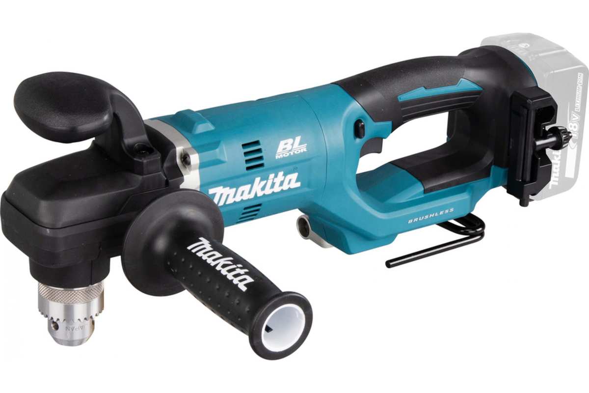 фото Аккумуляторная угловая дрель makita dda450zk nobrand