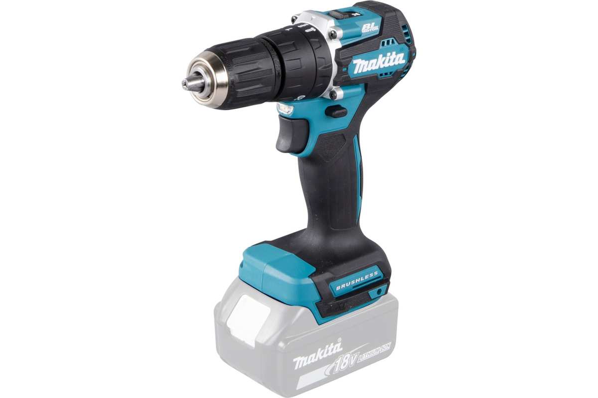 фото Аккумуляторная ударная дрель-шуруповерт makita dhp487z nobrand