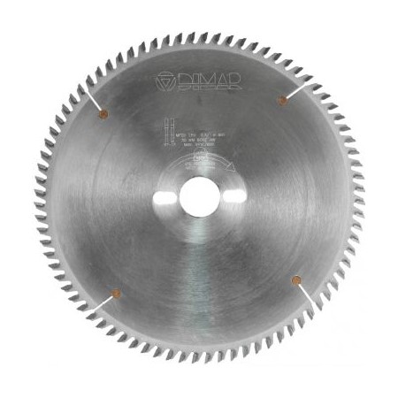 

Пила Dimar (Димар) 9551104S подрезная пильный центр D300x65x4,4 Z72 двойной ресурс