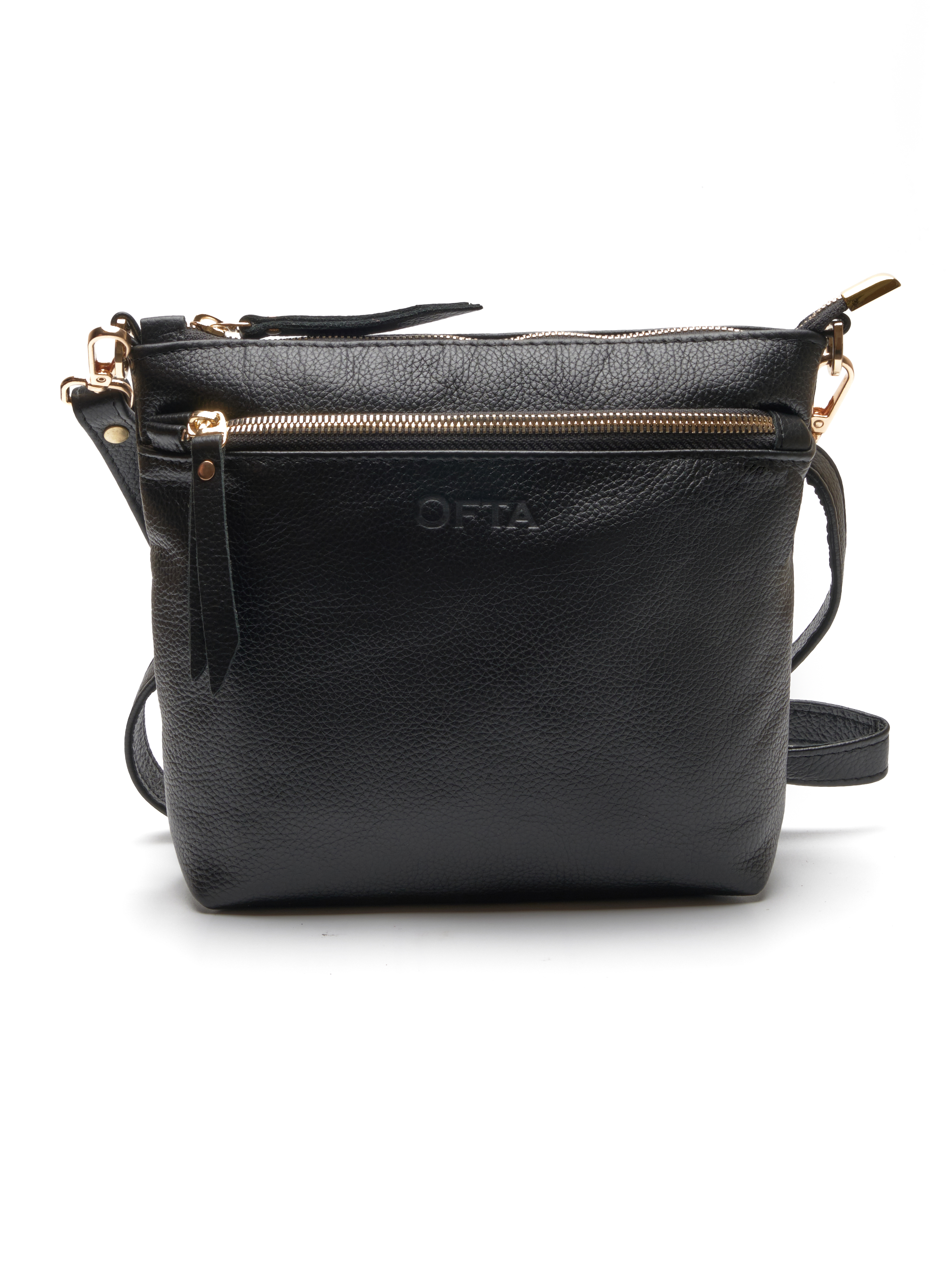 Сумка кросс-боди женская Ofta Madrid черная