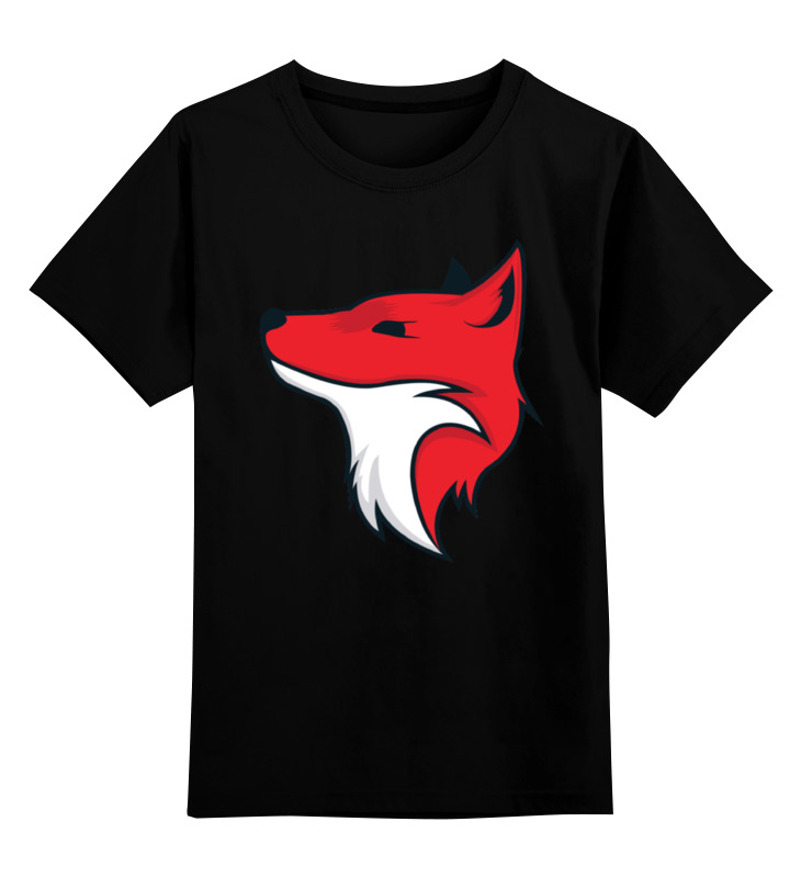 

Футболка детская Printio Fox / лиса цв. черный р. 164, Fox / лиса