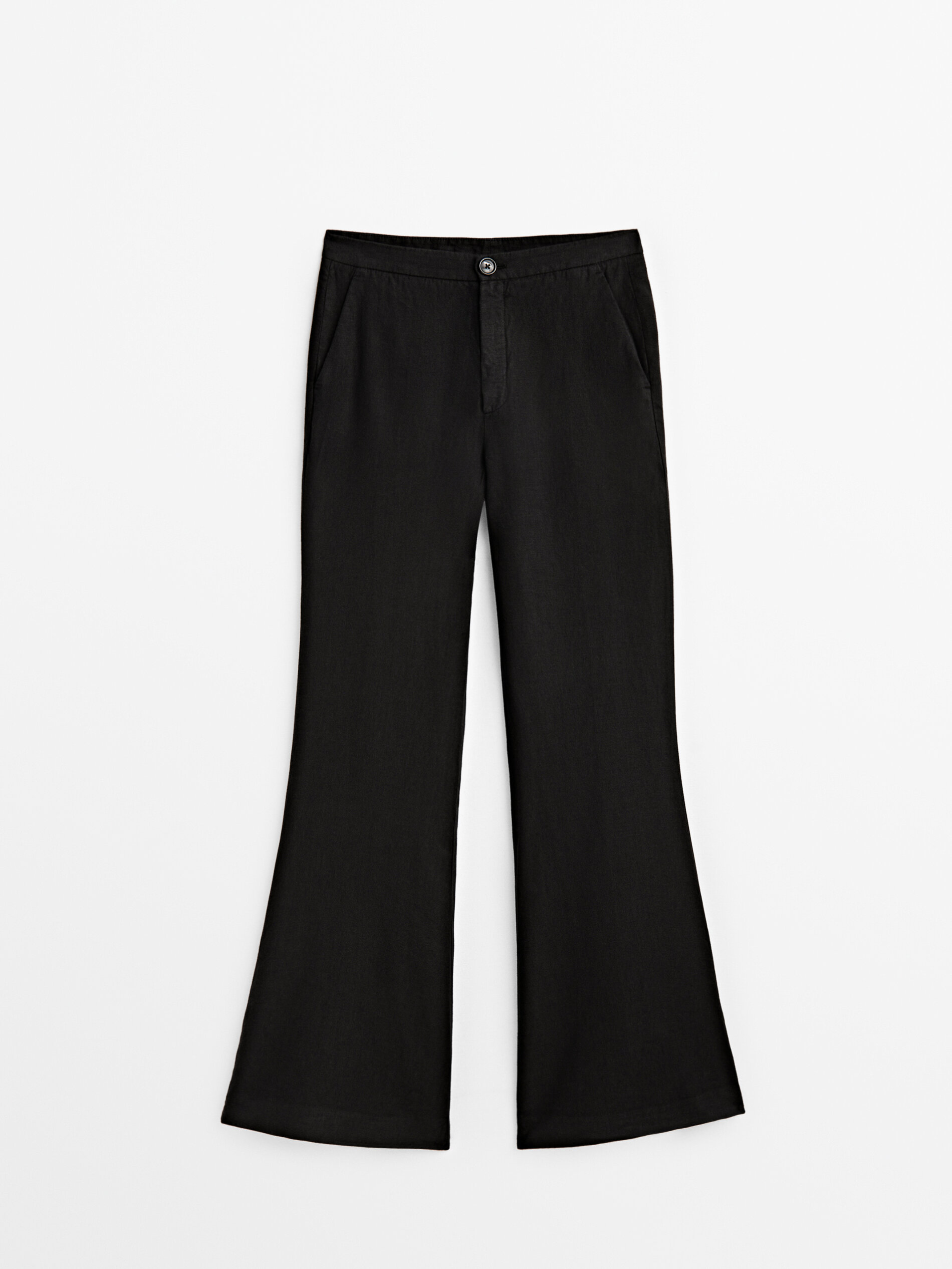 

Брюки женские Massimo Dutti 05037937800 черные 44, 05037937800
