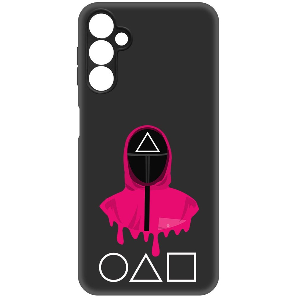 

Чехол-накладка Софт Игра в кальмара-Солдат для Samsung Galaxy A24 (A245), Черный, 418088