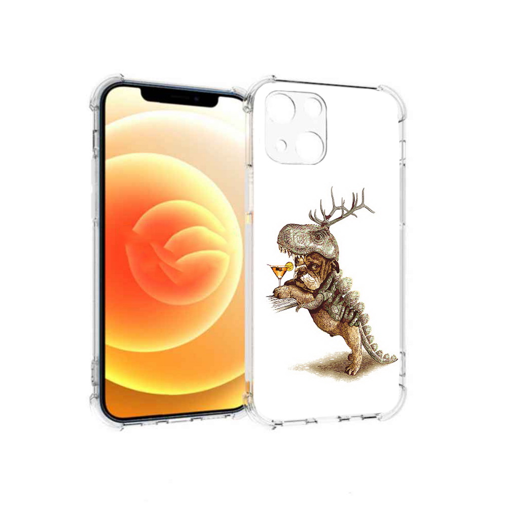 

Чехол MyPads Tocco для Apple iPhone 13 тематическая вечеринка (PT163239.611.638), Прозрачный, Tocco