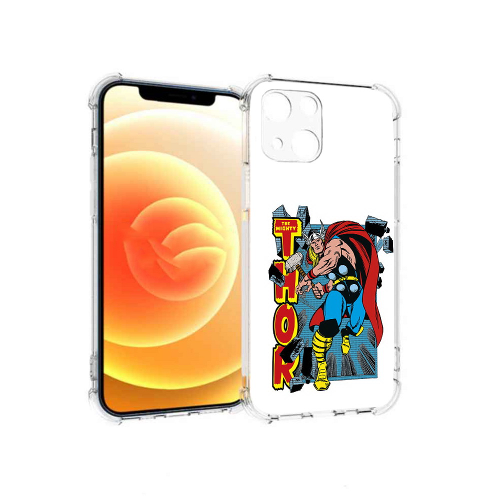 

Чехол MyPads Tocco для Apple iPhone 13 тор комикс (PT163239.611.645), Прозрачный, Tocco