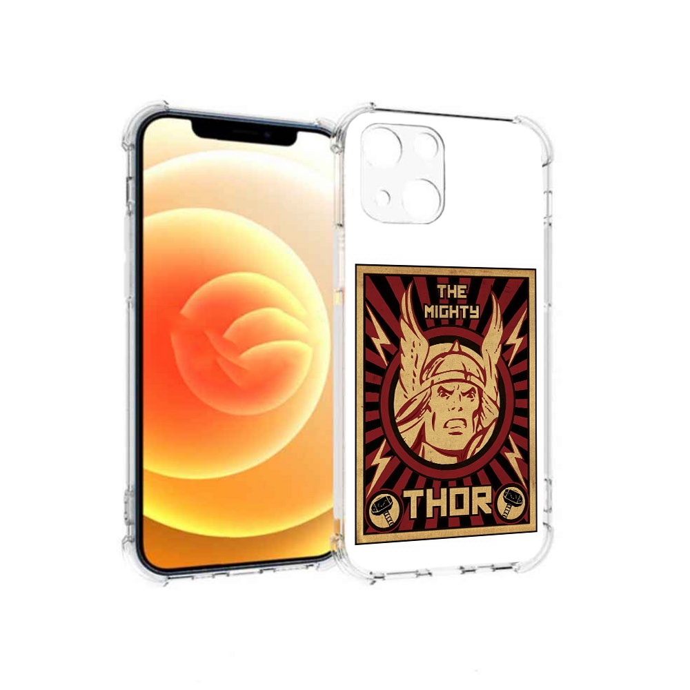 

Чехол MyPads Tocco для Apple iPhone 13 тор лицо (PT163239.611.646), Прозрачный, Tocco