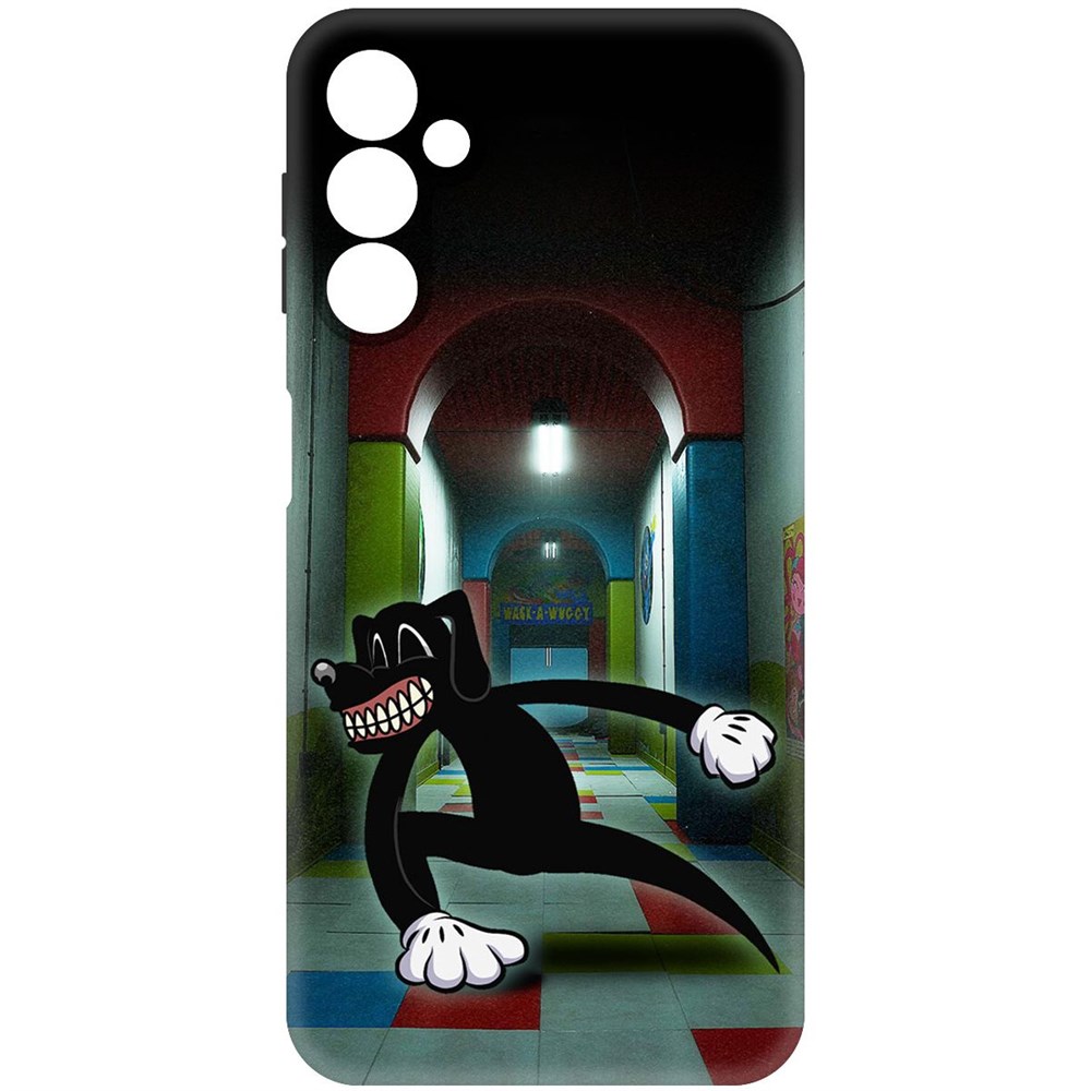 

Чехол-накладка Софт Хаги Ваги - Картун Дог для Samsung Galaxy A24 (A245), Черный, 418109