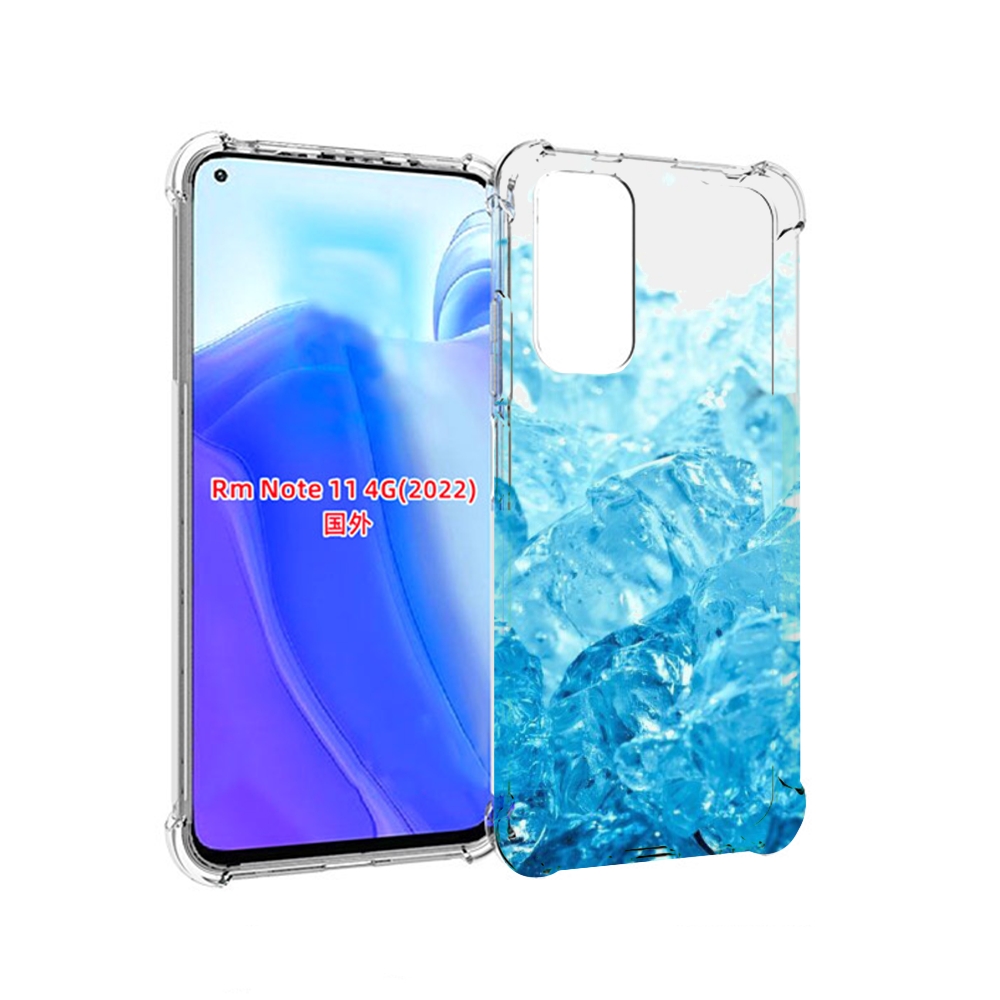 

Чехол MyPads кусочки-льда для Xiaomi Redmi Note 11 4G ( Глобальная версия ), Tocco