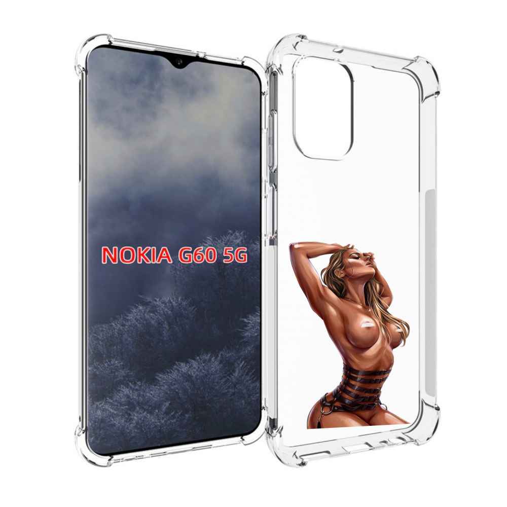 

Чехол MyPads Портупея денский для Nokia G60 5G, Прозрачный, Tocco
