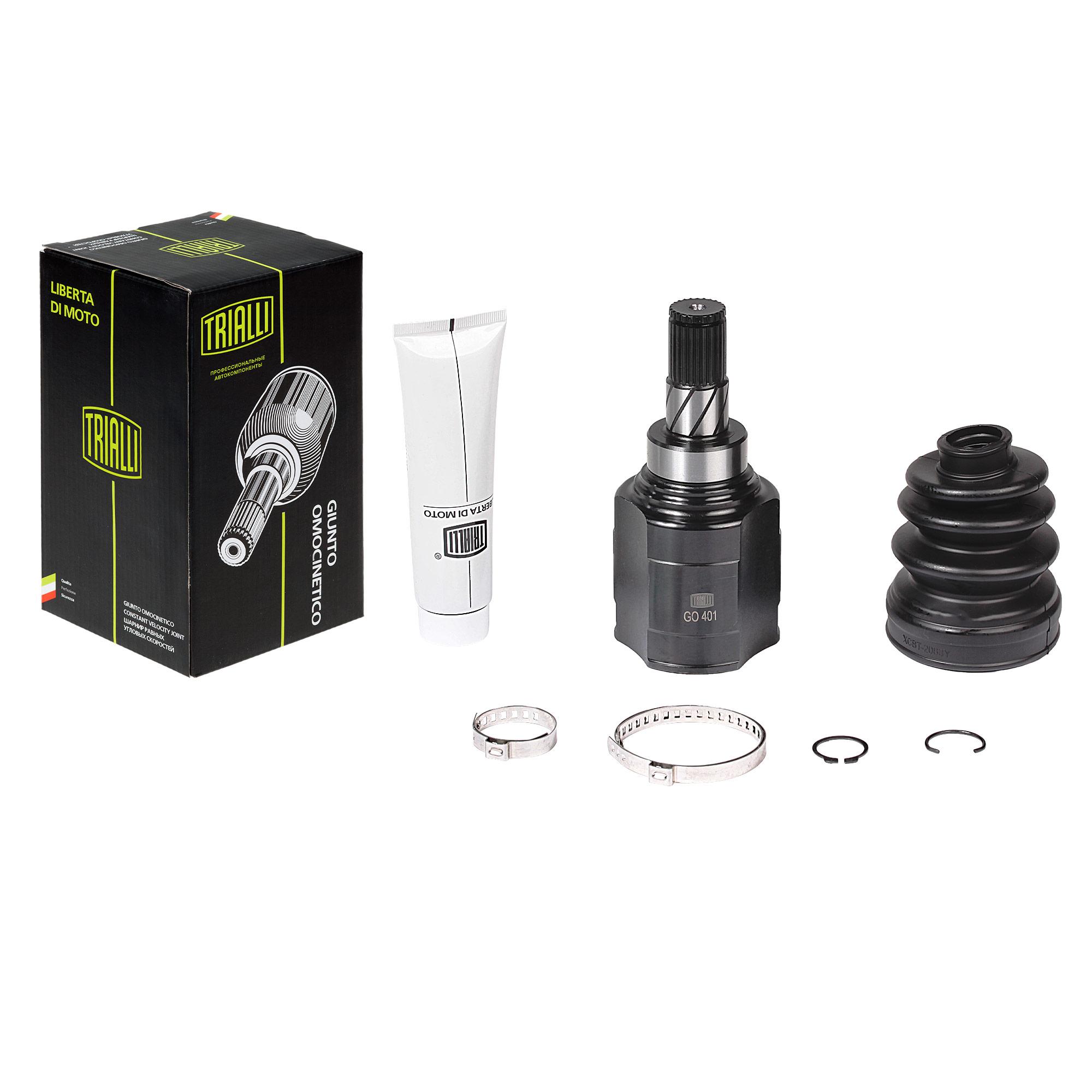 

ШРУС внутренний левый Lifan Solano (10-) 1.6i TRIALLI GO 401