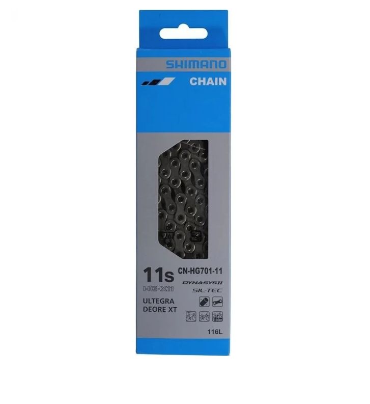 

Цепь SHIMANO HG701, 11ск, 116 звеньев, замок sm-cn900-11, Черный, HG701