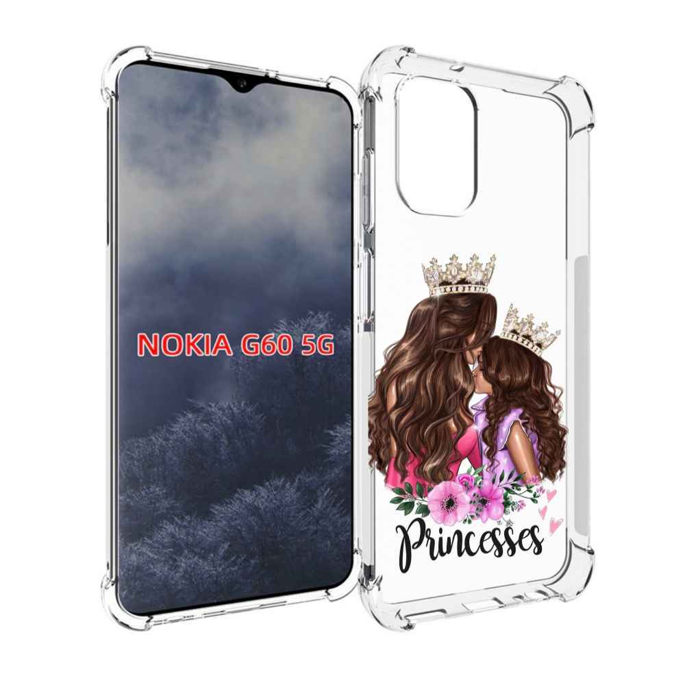 

Чехол MyPads Принцессы женский для Nokia G60 5G, Прозрачный, Tocco