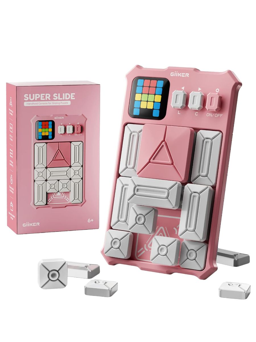 Умная головоломка Xiaomi JKHRD002 GiiKER Super Slide, розовый умная головоломка xiaomi giiker super blocks