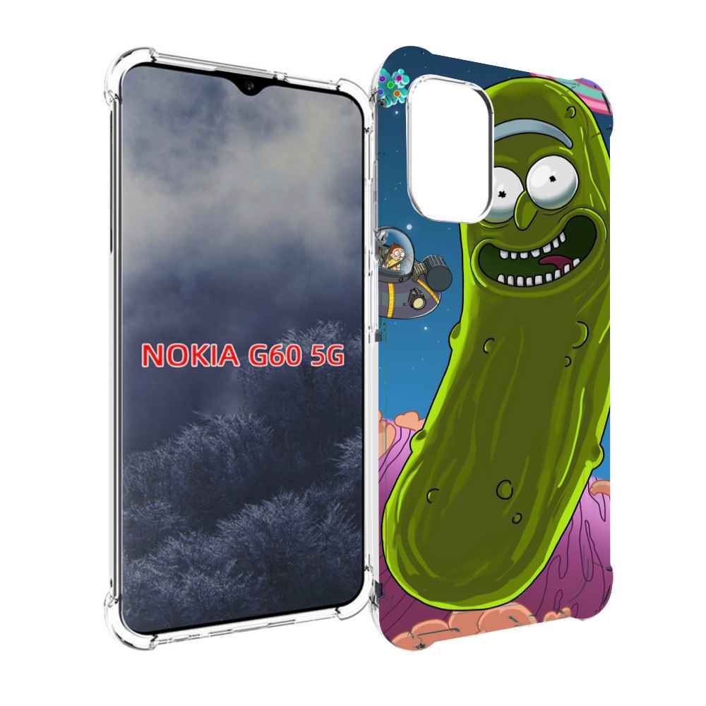 

Чехол MyPads Рик огурец для Nokia G60 5G, Прозрачный, Tocco
