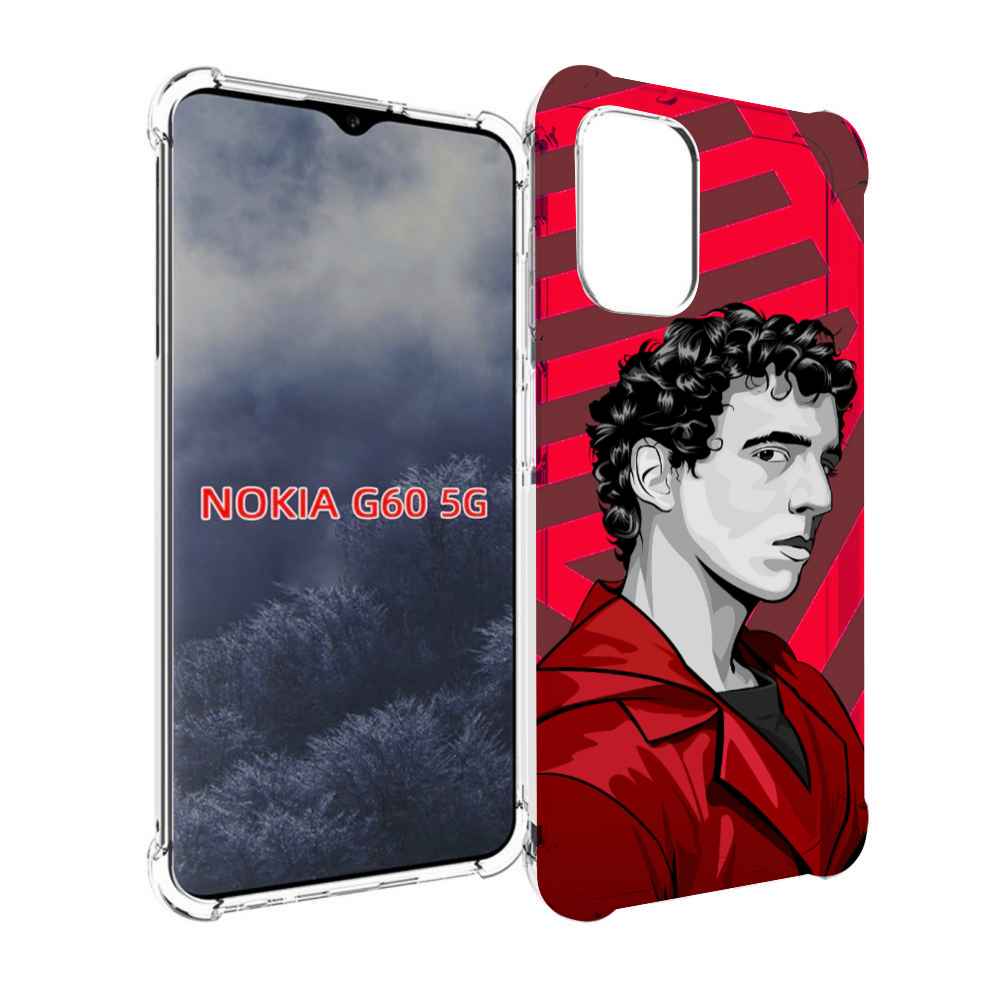 

Чехол MyPads Рио-бумажный-дом для Nokia G60 5G, Прозрачный, Tocco