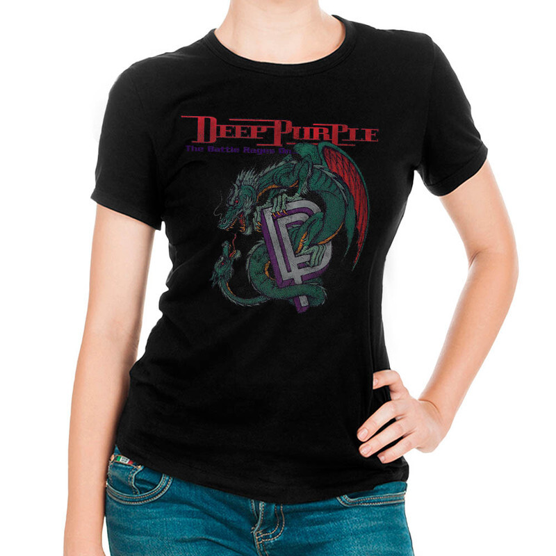 

Футболка женская DS Apparel Deep Purple 556187-1 черная M, Черный, Deep Purple 556187-1