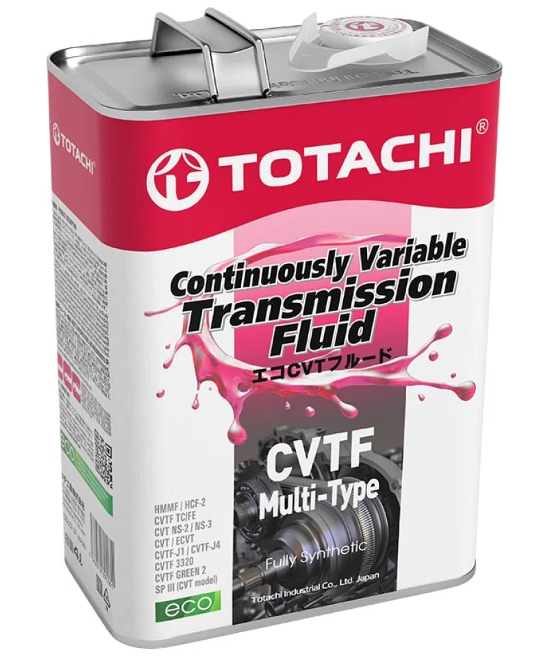 фото Масло трансмиссионное totachi atf cvt multi-type синтетическое 4 л 4562374691261