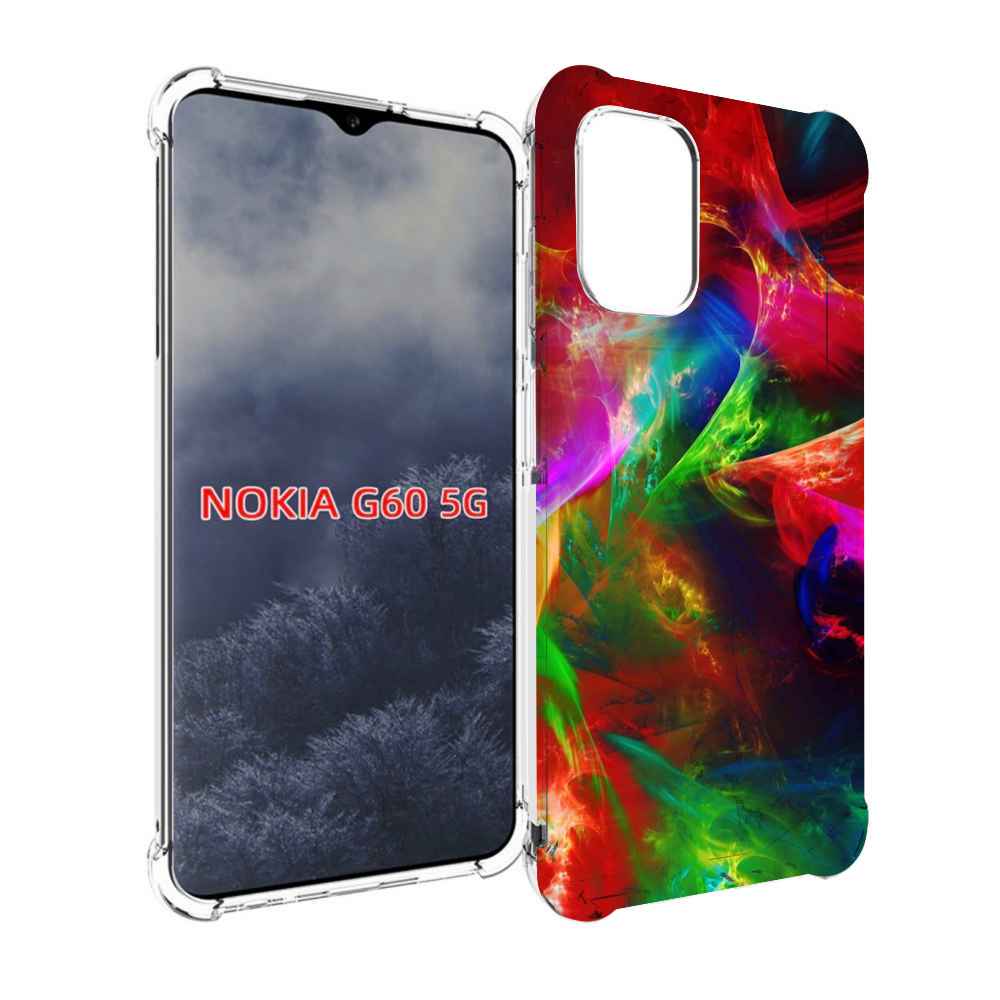 

Чехол MyPads Сияние-красок для Nokia G60 5G, Прозрачный, Tocco