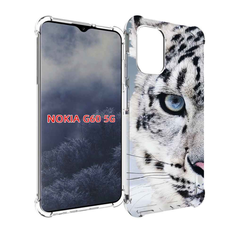 

Чехол MyPads Снежный-барс для Nokia G60 5G, Прозрачный, Tocco