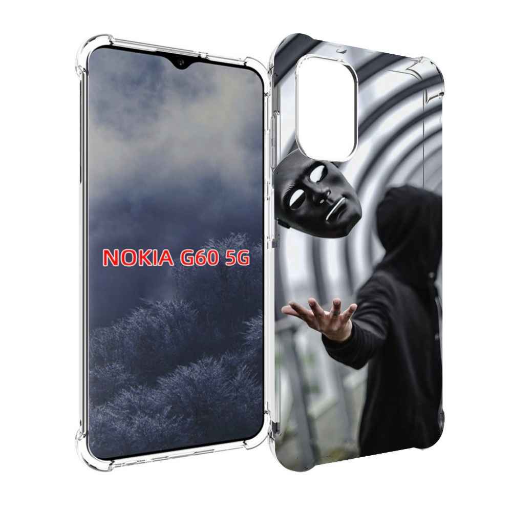 

Чехол MyPads Сними-маску для Nokia G60 5G, Прозрачный, Tocco