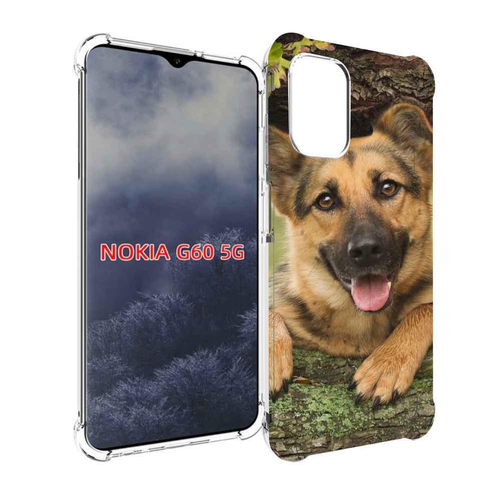 

Чехол MyPads Собака-на-дереве для Nokia G60 5G, Прозрачный, Tocco