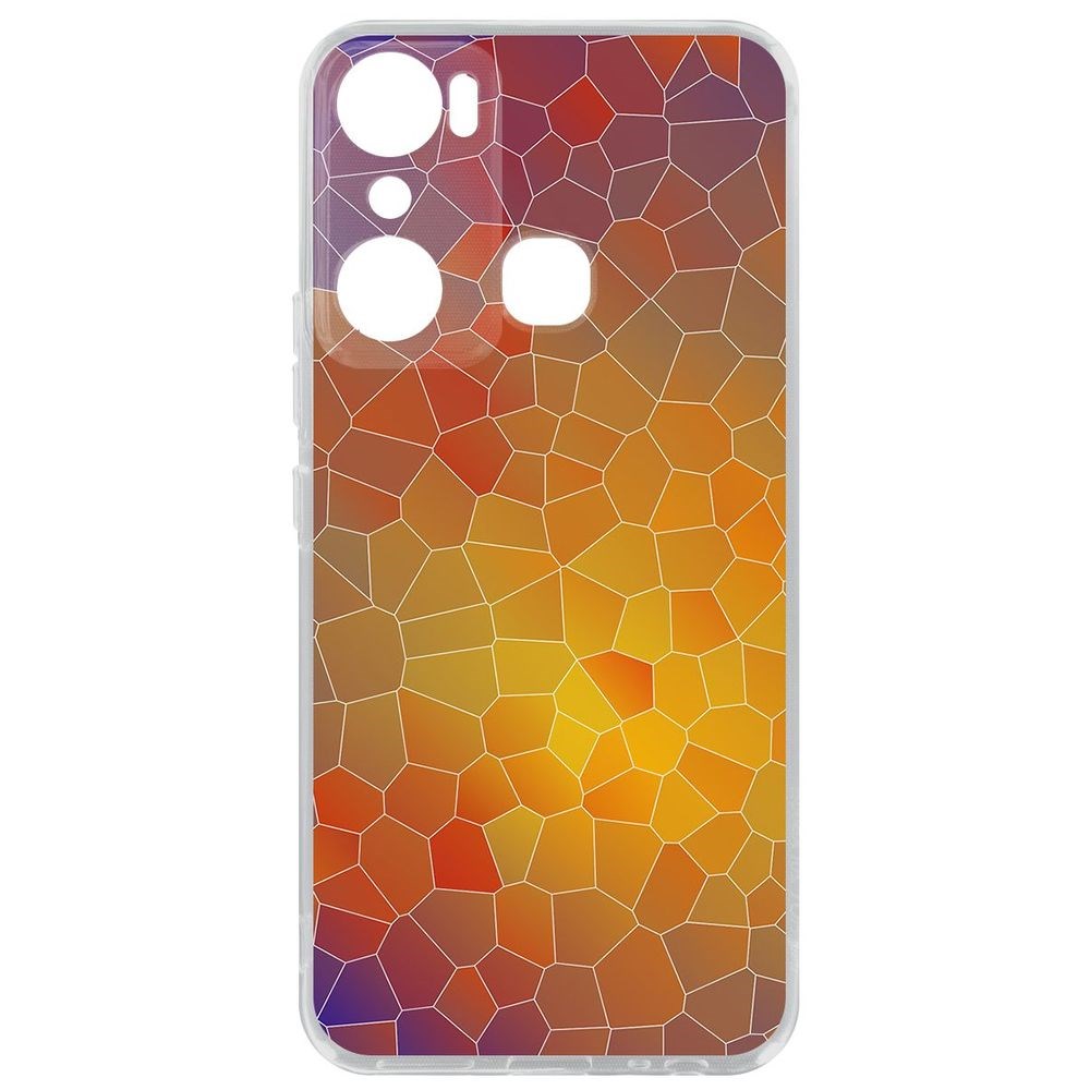 

Чехол-накладка Кейс Витраж 1 для Infinix Hot 20i, Прозрачный