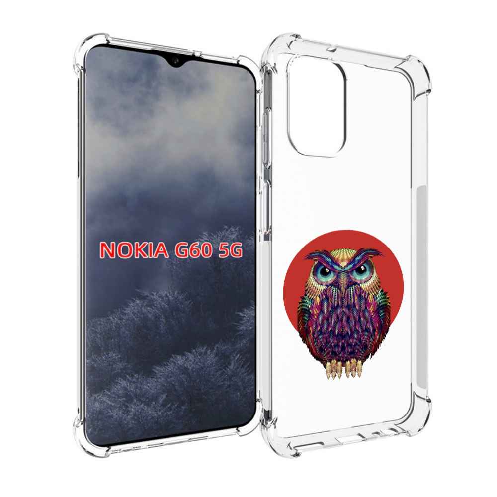 

Чехол MyPads Сова 3 для Nokia G60 5G, Прозрачный, Tocco