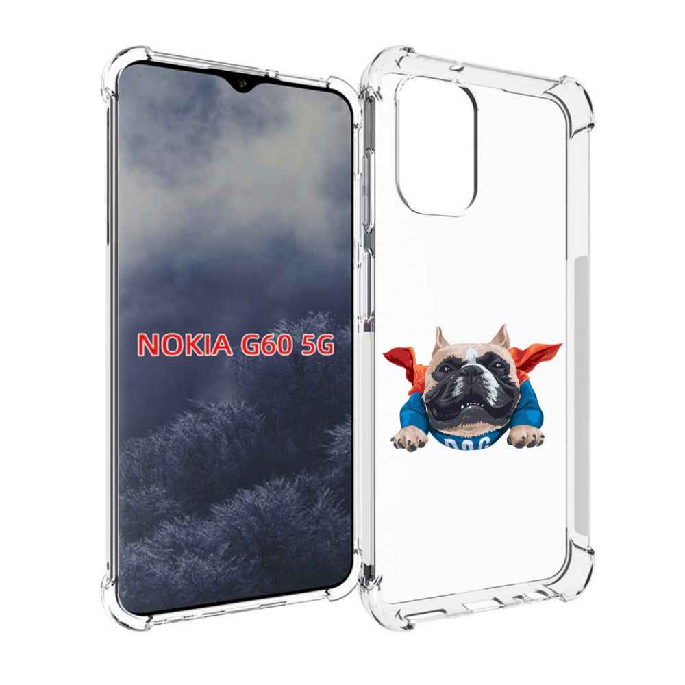 

Чехол MyPads Супер-Дог для Nokia G60 5G, Прозрачный, Tocco