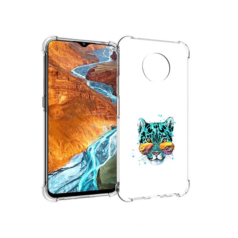 

Чехол MyPads Tocco для Nokia G300 голубой лео (PT224563.108.294), Прозрачный, Tocco