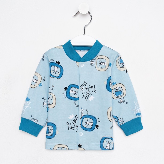 

Распашонка Мой Малыш Р00007669, синий, 62, Одежда «Lion King»