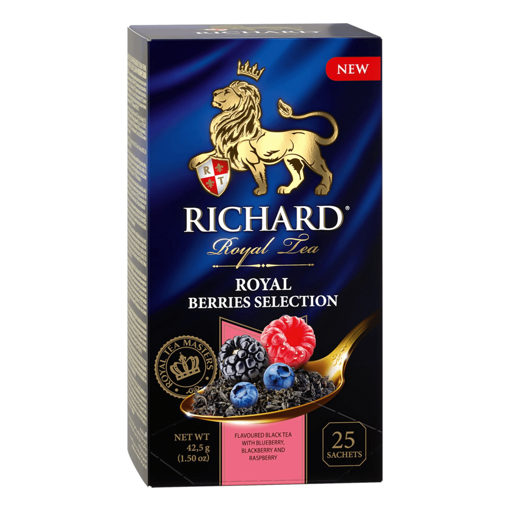 

Чай черный Richard Royal berries selection в пакетиках 1,7 г х 25 шт