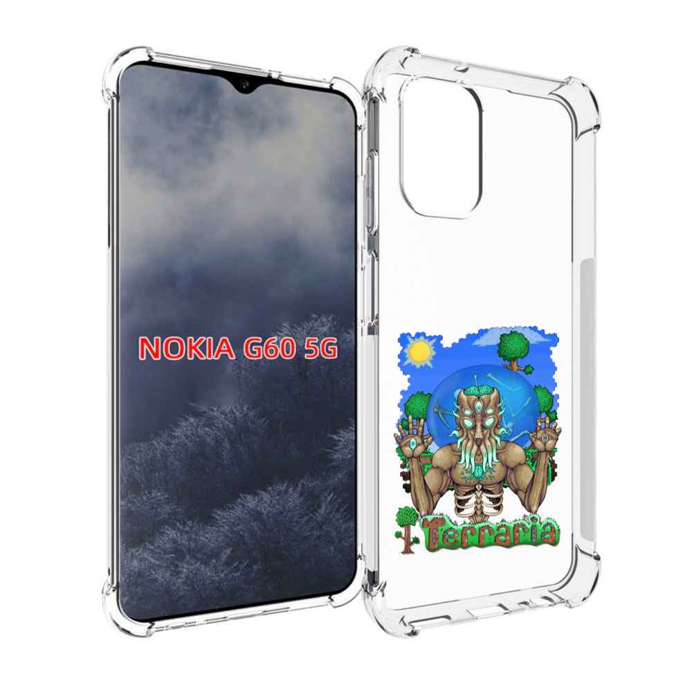 

Чехол MyPads Террария для Nokia G60 5G, Прозрачный, Tocco