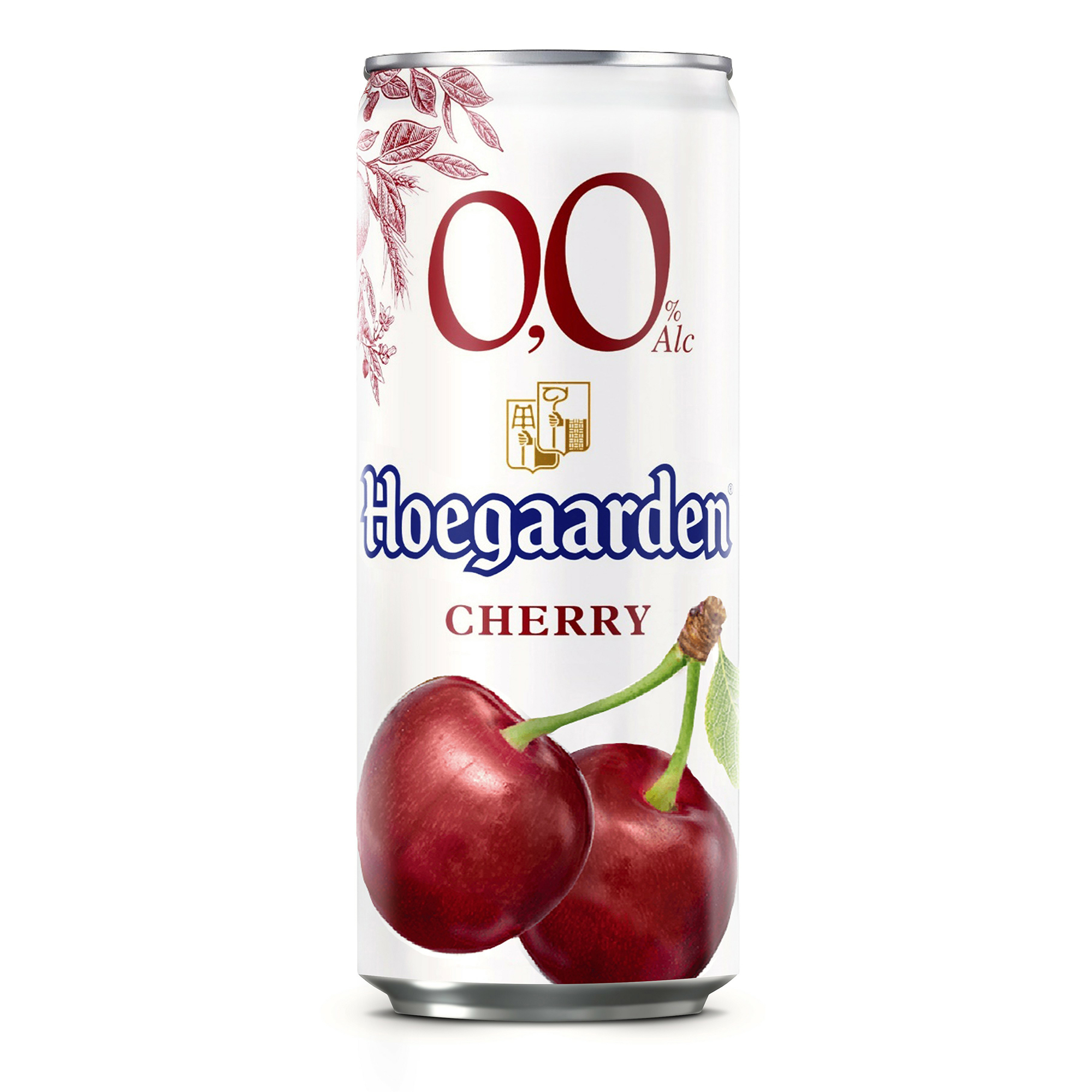 Пивной напиток безалкогольный Hoegaarden Вишня нефильтрованный пастеризованный 0,33 л