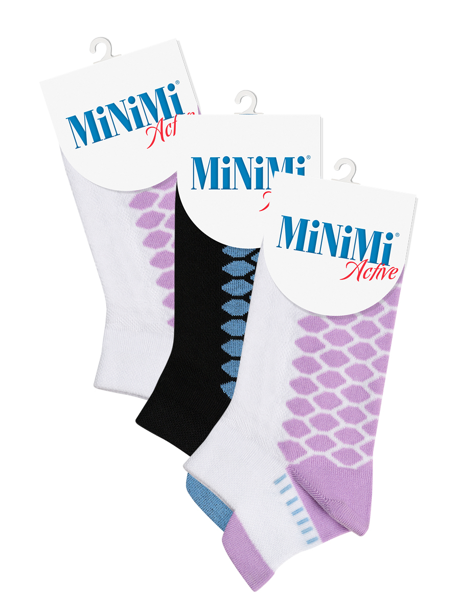 Комплект носков женских Minimi Basic SNL-540816 разноцветных 35-38