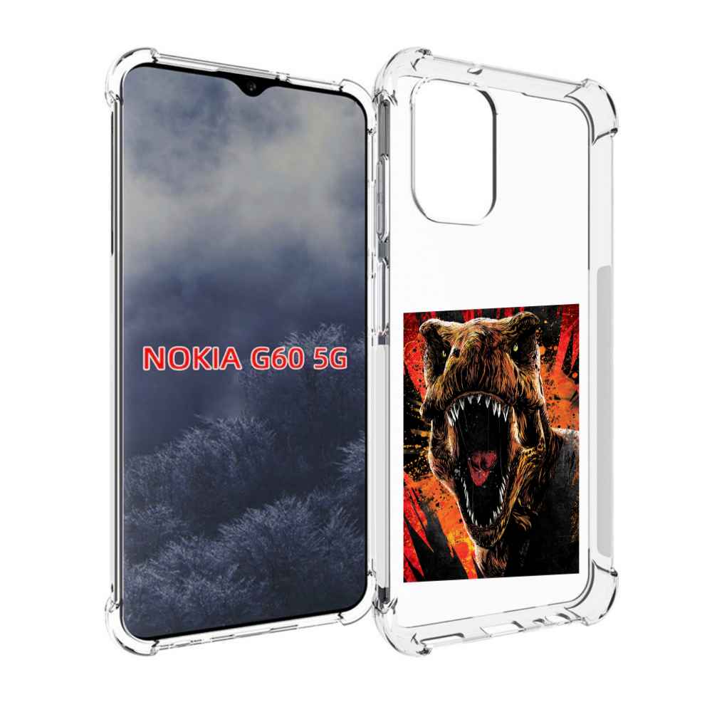 

Чехол MyPads Тиранозавр для Nokia G60 5G, Прозрачный, Tocco