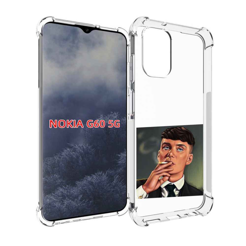 

Чехол MyPads Томас-Шелби для Nokia G60 5G, Прозрачный, Tocco