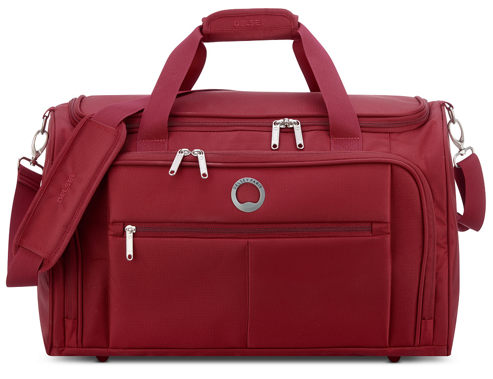 

Дорожная сумка женская DELSEY 01342041004 красная, 50х30х30 см, Красный, 01342041004