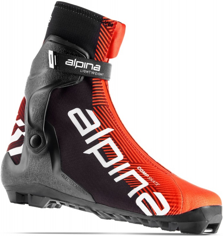 фото Лыжные ботинки alpina comp skate red/white/black (eur:42)