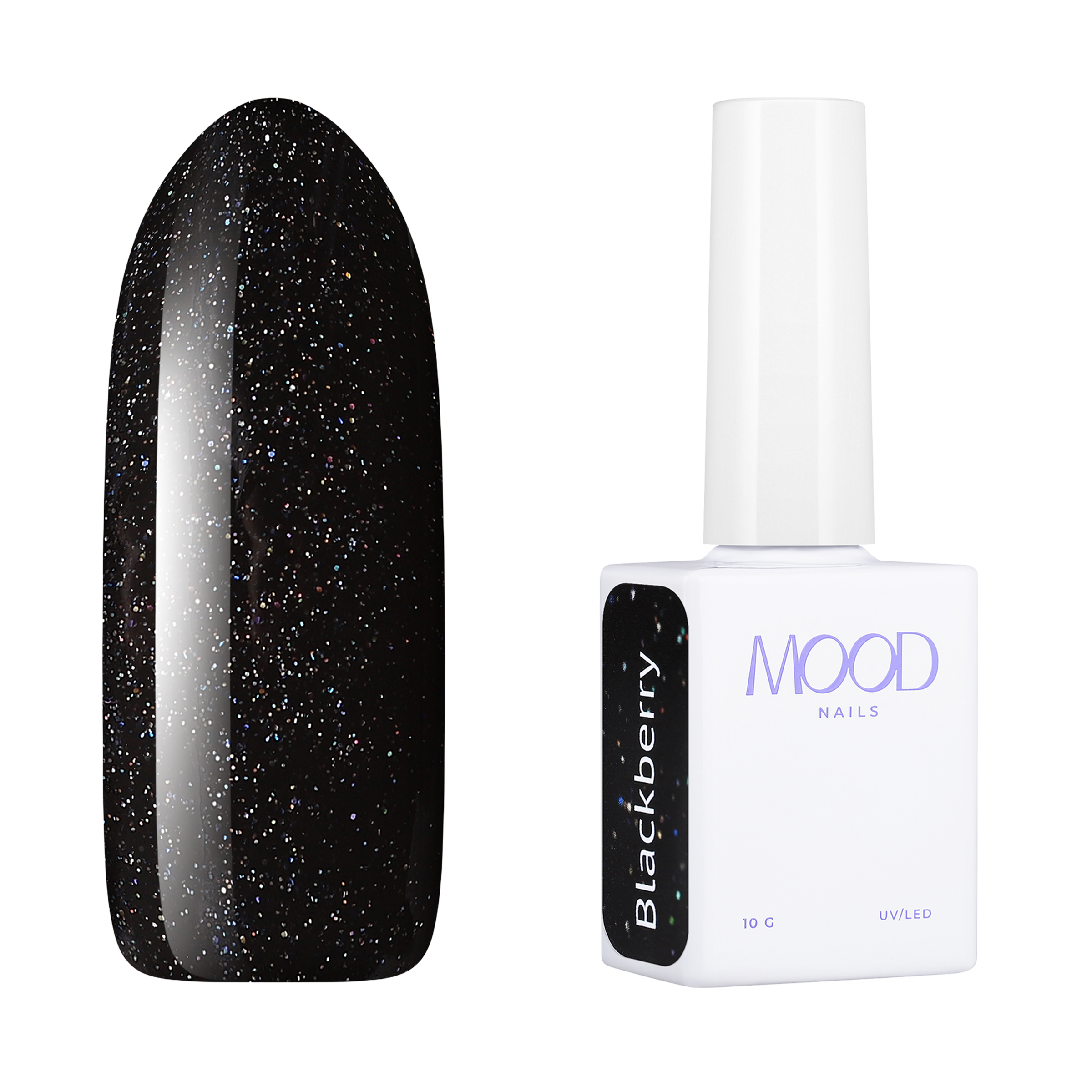 Гель-лак MOODNAIL Gel-polish Blackberry, 10 г