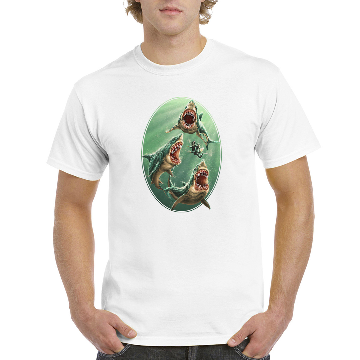 

Футболка унисекс CoolPodarok 0M015707 белая 50 RU, Белый, 0M015707