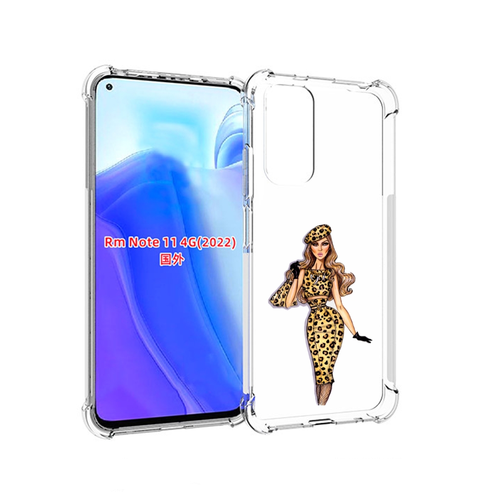 

Чехол MyPads леопардовое платье женский для Xiaomi Redmi Note 11 4G ( Глобальная версия ), Tocco