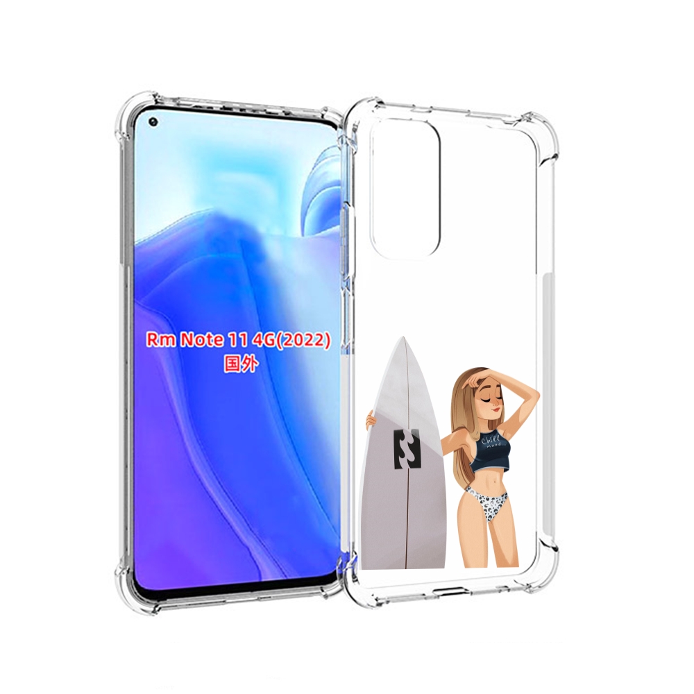 

Чехол MyPads летний-серф для Xiaomi Redmi Note 11 4G ( Глобальная версия ), Tocco
