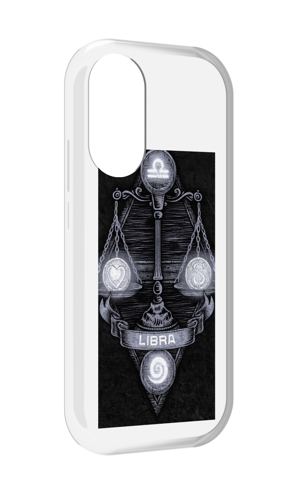 

Чехол MyPads знак зодиака весы 2 для Honor X7, Прозрачный, Tocco