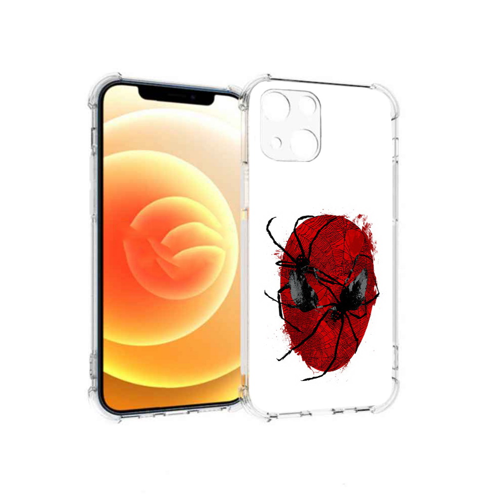 

Чехол MyPads Tocco для Apple iPhone 13 человек паук (PT163239.611.673), Прозрачный, Tocco