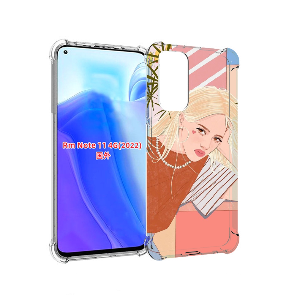 

Чехол MyPads летняя-девочка женский для Xiaomi Redmi Note 11 4G ( Глобальная версия ), Tocco