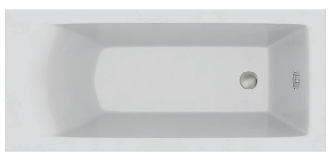 

Акриловая ванна C-Bath Selena 150x70, Белый