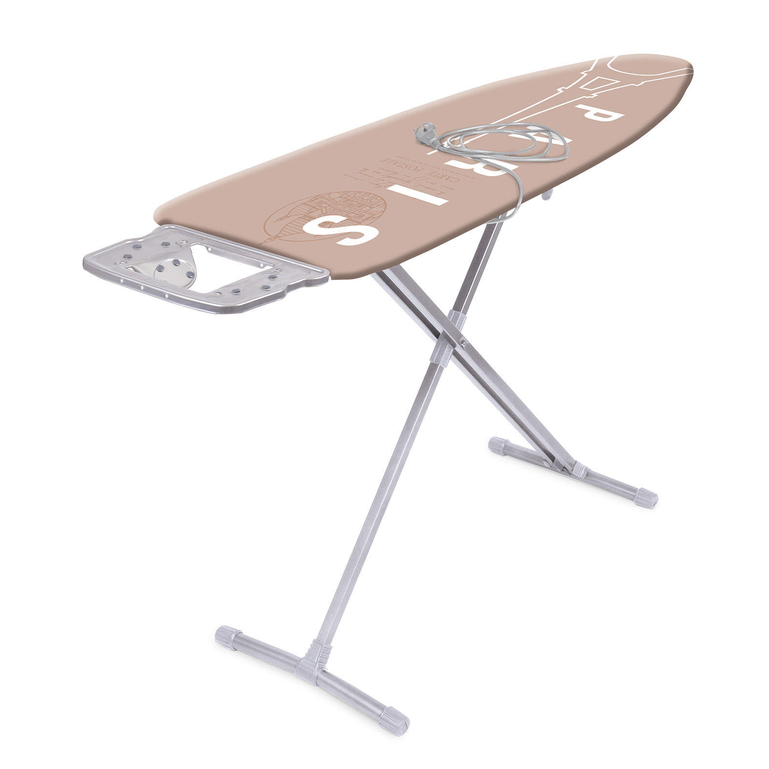

Гладильная доска Nika 10+ Париж, 122 x 40 см, Разноцветный