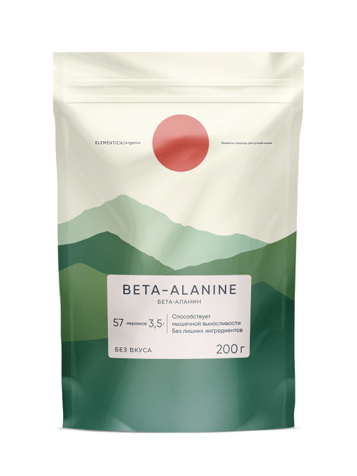 

Смесь для приготовления напитков Elementica "BETA-ALANINE" 0,2кг, BETA-ALANINE