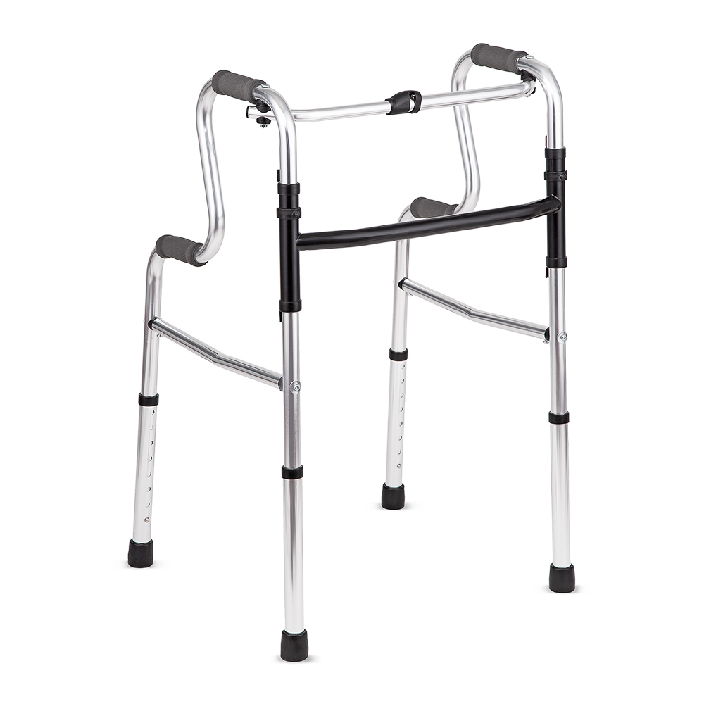 Купить Ходунки двухуровневые Армед YU760 шагающие складные для больных взрослых пожилых инвалидов