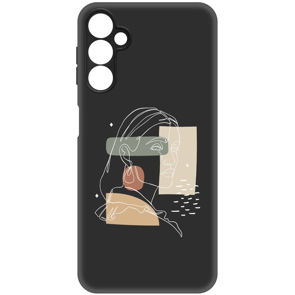 

Чехол-накладка Софт Уверенность для Samsung Galaxy A24 (A245), Черный, 418142